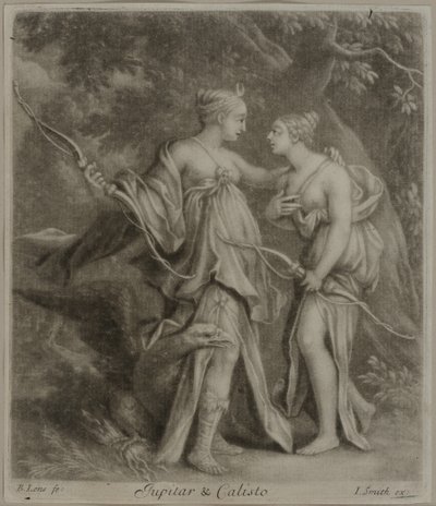 Jupiter und Kallisto von Bernard II Lens